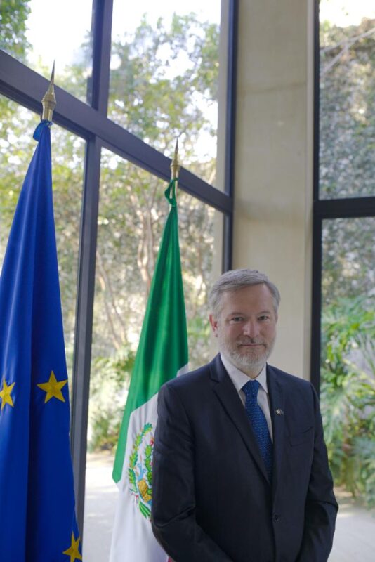 Gutier Mignot, embajador de la UE en México